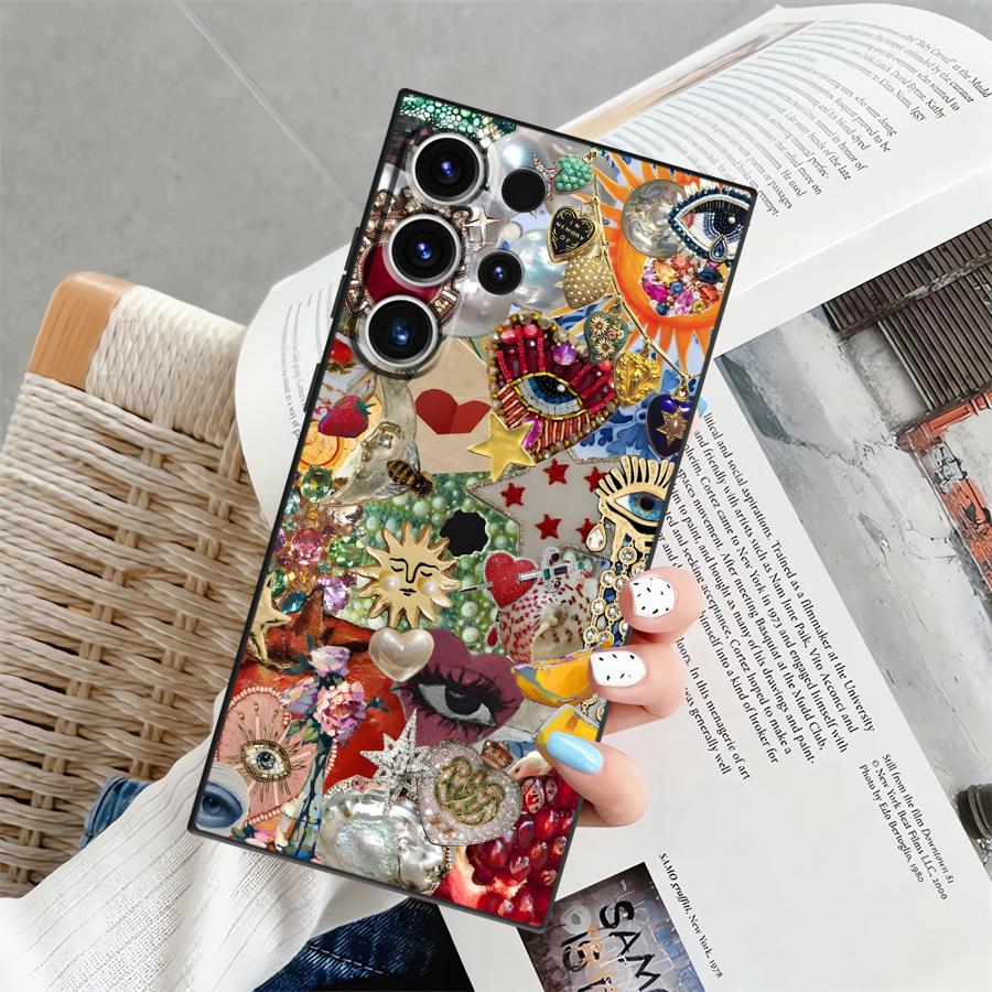 Samsung Galaxy S24 - Simple Pattern Funda Phone Cover Case